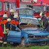 Heute Nachmittag gegen 13 Uhr kam es im Landkreis Günzburg zu einem schweren Verkehrsunfall. Ein Pkw war von der Auto abgekommen und in einem Graben gelandet.