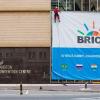 Das Sandton Convention Center in Johannesburg, Südafrika. Der 15. BRICS-Gipfel wird vom 22. bis 24. August dort stattfinden.