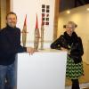 Viel Neues bieten Stefan (links) und Andrea Pilz zur Herbstausstellung in der Stadlgalerie Pilz in Mindelzell.