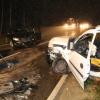 Ein Verkehrsunfall ereignete sich am Freitagabend auf der B 466 zwischen Nördlingen und Neresheim. Zwei Menschen wurden schwer verletzt. 