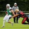 Der Landsberg X-Press nimmt erfolgreich Revanche und verteidigt die Tabellenspitze in der Football-Regionalliga. Mit 47:32 besiegen die Landsberger die Neu-Ulm Spartans.