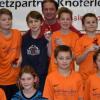 Sie freuten sich über ihren Turniersieg bei den Hallentagen des TSV Dasing: die E2-Junioren des SV Wulfertshausen. 