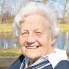 Ihr strahlendes Lachen steckt an: Alma Gebhard feiert am 1. April ihren 90. Geburtstag.
