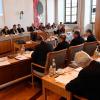 Der Augsburger Stadtrat besteht aus 60 Mitgliedern. Er tagt im Rathaus.