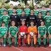 Die Fußball-U15-Junioren des TSV Nördlingen sind als Bayernligist die klassenhöchste Jugendmannschaft des Landkreises Donau-Ries. In der Mitte das Trainerteam (von links) Julian Wüstner, Lukas Eberhardt, Fabian Schmidt und Simon Lösch. 	