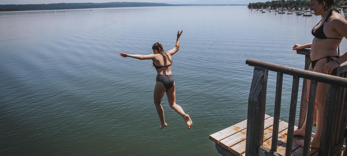 Hier kann man am Ammersee kostenlos baden gehen
