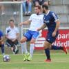 D.L.P.-Stürmer Christoph Ulrich (links) hat drei Tore zum 6:2-Sieg seiner Mannschaft gegen den TSV Bissingen beigesteuert.