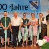 514 Schützen machten beim 66. DBE-Gauschießen in Unterbechingen mit. Im Bild die Sieger wichtiger Wettbewerbe (von links): Sabrina Bayer, Jochen Thannheiser, Gerhard Lindenmayer, Anton Steidle, Anja Häußler, Antonia Wolf, Christine Ettrich, Stefan Schaudi, Jonas Mantwied.