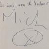 So unterschrieb Mick Jagger  Liebesbriefe an die Sängerin Marsha Hunt. Einige davon wurden 2012 für mehr als 230.000 Euro versteigert. Seine Autogramme sehen jedoch anders aus.
