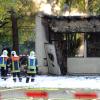Großeinsatz in Gersthofen: Bei einer Explosion in der Feuerwerkfabrik kam am Samstag ein Mitarbeiter ums Leben.