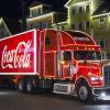 Ebenfalls legendär sind die Coca-Cola-Weihnachtstrucks, die man in verschiedenen Städten bewundern kann.