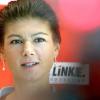 Sahra Wagenknecht (Die Linke), damals Fraktionsvorsitzende, spricht zu Beginn der Sitzung der Bundestagsfraktion ihrer Partei.