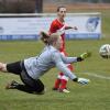 Sie wird am Sonntag nicht dabei sein, wenn die Fußballerinen vom MTV Dießen am Sonntag nach Donaualtheim müssen: Keeperin Caroline Schindhelm. 
