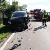 Am Samstagmorgen gab es bei einem Unfall nahe Nördlingen zwölf Verletzte. 