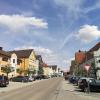 Die Marktstraße in Burgheim ist der zentrale Bereich, den die Gemeinde nachhaltig entwickeln möchte. 