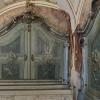 Auch die bemalten Betstühle in der Sakristei der Stiftskirche „St. Salvator“ in Polling stammen von Johann Baptist Baader. 