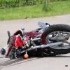 Ein 58-Jähriger ist mit seinem Motorroller bei Hürnheim tödlich verunglückt.