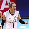 Welcher Spielplan gilt bei der Volleyball-WM der Frauen 2022? Wo läuft die WM im Free-TV und Live-Stream? Das beantwortet Ihnen unser Artikel. Hier zu sehen: Louisa Lippmann (r).