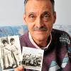 Erinnerungen, die schmerzen: Konrad Trapp zeigt Fotos aus seiner Zeit im Kinderheim. Das Bild links zeigt ihn mit seinem Zwillingsbruder Leonhard (auf dem Foto rechts).