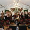 Die Schwäbischen 12 eröffneten den Abend Blasmusik³ beim 11. Brunnenfest in Waltenhausen. 