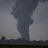 Rauch steigt nach einem israelischen Angriff im Gazastreifen in den Himmel.