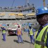 Seit dem Zuschlag für die WM steht  Katar unter Druck: Immer wieder wurde die Ausbeutung von Arbeitern auf den Stadionbaustellen kritisiert. 