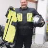 „Man wird als Motorrad- fahrer leicht übersehen.“Tobias Haas aus Frauenstetten