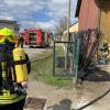 Die Freiwillige Feuerwehr Balzhausen konnte den Brand löschen.