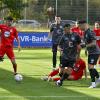 Für den TSV Landsberg (dunkle Trikots) steht das letzte Heimspiel vor der Winterpause an. Dazu kommt ein Fernsehteam der ARD.  