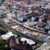 Der Südstadtbogen entlang der Bahngleise (südwestlich der Hermann-Köhl-Straße und der Memminger Straße) ist das derzeit größte Bauvorhaben in Neu-Ulm. Nach der Insolvenz der Realgrund AG wollen nun die Investoren das Millionen-Projekt in Eigenregie weiterbauen.  	