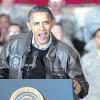Barack Obama sprach gestern Abend beim symbolischen Besuch in Afghanistan auch vor US-Truppen. 