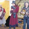 Mit gefühlvoller Mittelaltermusik zog die Gruppe Sentiendi das Publikum auf der Vagantenbühne der alten Roggenschenke in ihren Bann. 