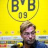 Jürgen Klopp zeigte sich bei einer Pressekonferenz im Signal Iduna Park in Dortmund sichtlich bewegt.
