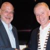 Präsidentenübergabe beim Rotary-Club Schwabmünchen: Josef Deuringer (links) übergibt an Andreas Fischer.