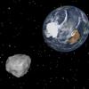 Live im Nasa-Stream: Der Asteroid 2012 DA14 rast am 15. Februar 2013 knapp an der Erde vorbei. 