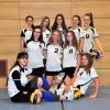 Auf Erfolgskurs: Die neu formierte U-18-Mannschaft der Volleyballerinnen des TSV Neuburg.  	