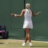 Angelique Kerber ist in Wimbledon an Garbine Muguruza gescheitert.