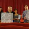 Die Organisatoren des Filmfestivals (von links): Nathalie Rientort, Elis Schmeer, Sophie Bischofberger, Sebastian Schmid. 