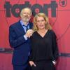 Große Party mit Maria Furtwängler und Axel Milberg in Hamburg vor der Ausstrahlung des 1000. «Tatort».