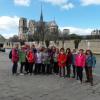 Eine Gruppe des katholischen Frauenbunds Zusmarshausen bei einem der vergangenen Ausflüge zur Notre-Dame in Frankreich. 