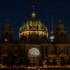 Der Berliner Dom wurde über ein Jahr nicht mehr angestrahlt.