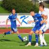 Regionalliga Bayern. FV Illertissen gegen Viktoria Aschaffenburg.