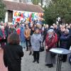 Gut besucht war auch die Vernissage zur Ausstellung mit Werken des Künstlers Helmut C. Walter. 