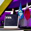 Lise Klaveness, Präsidentin des norwegischen Fußballverbands, spricht während der Eröffnung des 72. FIFA-Kongresses im Doha Exhibition and Convention Center.