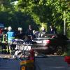In Ulm starben zwei Menschen bei einem Verkehrsunfall.