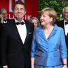 So kam Bundeskanzlerin Angela Merkel mit Ehemann Joachim Sauer 2014 nach Bayreuth. Aber Moment mal ...