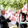 Verdi-Chef Frank Werneke kommt zur Tarifrunde im Öffentlichen Dienst von Bund und Kommunen 2020 in Potsdam.