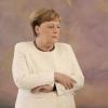 Nur acht Tage nach ihrem Aufsehen erregenden Schwächeanfall hat Bundeskanzlerin Angela Merkel CDU die gleichen Probleme wieder gehabt.