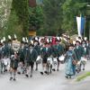 Mit einem Festzug fand am Sonntag das Gauschießen in Apfeldorf seinen Abschluss.