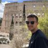 Julian Demharter vor dem Kolosseum in Rom. Foto: Demharter